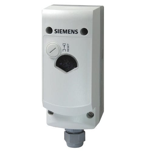 Limitador de temperatura digital - RAK-ST.010FP-M - Siemens Building Technology HVAC Products - de inmersión / IP43 / para HVAC