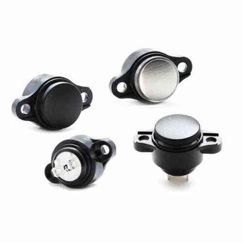 Botón pulsador táctil - W88/WS88 series - LUMEX - estanco al agua / IP67 / de metal