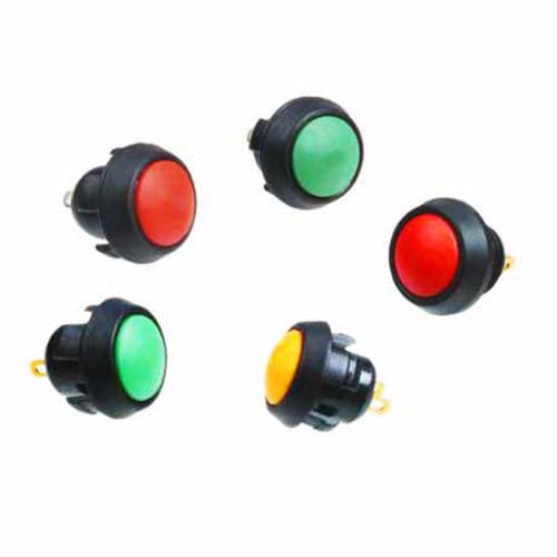 Botón pulsador táctil - W49 series - LUMEX - estanco al agua / IP67 / industrial