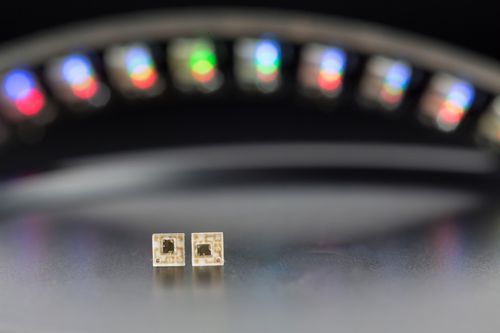LED RGB - SMD-LX0707RGB-TR - LUMEX - rectangular / SMD / SMT