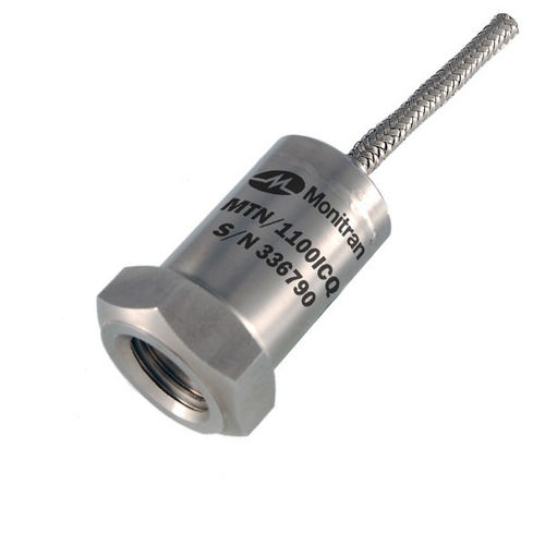 Acelerómetro triaxial - MTN/1100IC      - Monitran - vibratorio / de corriente constante / de seguridad intrínseca
