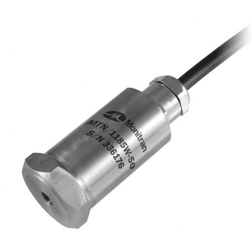 Sensor de velocidad de vibración piezoeléctrico - MTN/1185W  - Monitran