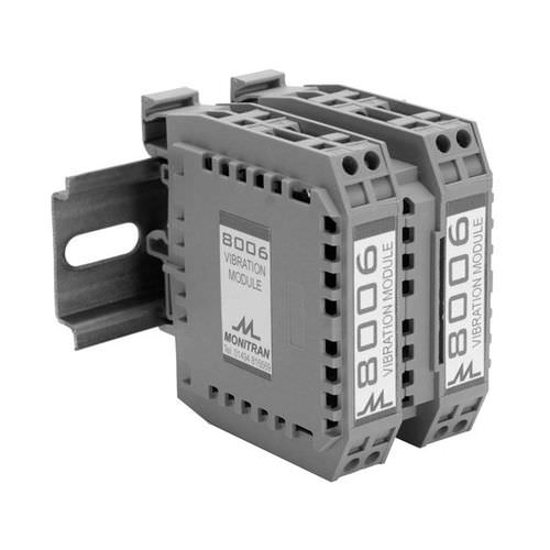 Acondicionador de señal en riel DIN - MTN/8006, MTN/8006G     - Monitran - para medición de vibraciones