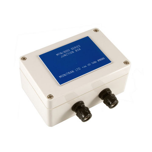 Caja de conexiones montada en superficie - 9000 series  - Monitran - resistente al agua / de policarbonato / con prensaestopas
