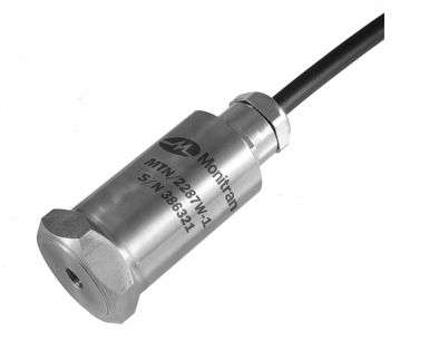 Acelerómetro triaxial - Monitran - vibratorio / industrial / reforzado