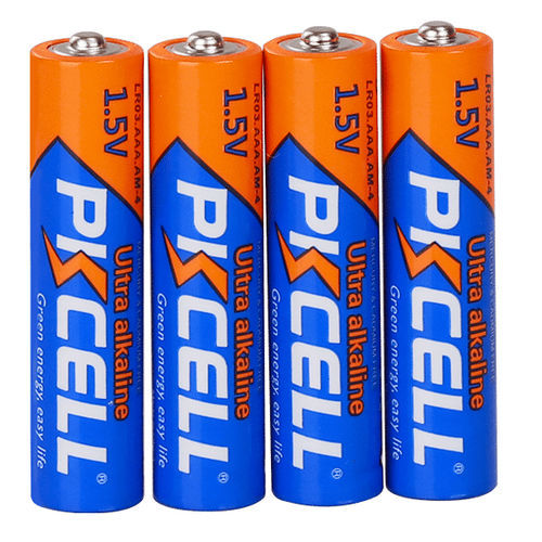 Batería alcalina - LR03  - Shenzhen PKCELL Battery Co. Ltd - tipo AAA / 1.5 V / UL