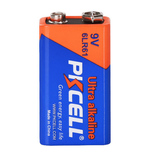 Batería alcalina - 6LR61  - Shenzhen PKCELL Battery Co. Ltd - prismática / 9 V / UL