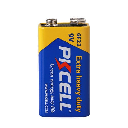 Batería zinc-carbono - 6F22 - Shenzhen PKCELL Battery Co. Ltd - 9-volt / 9 V / de conformidad con RoHS