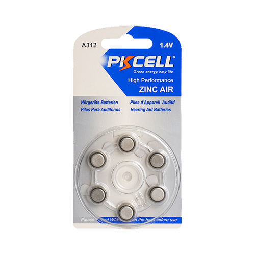 Batería redonda - A312 - Shenzhen PKCELL Battery Co. Ltd - para aplicaciones médicas / ecológica