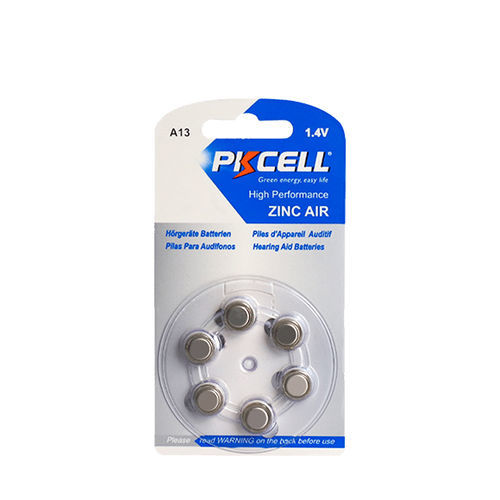 Batería redonda - A13 - Shenzhen PKCELL Battery Co. Ltd - para aplicaciones médicas / de alta densidad energética / ecológica
