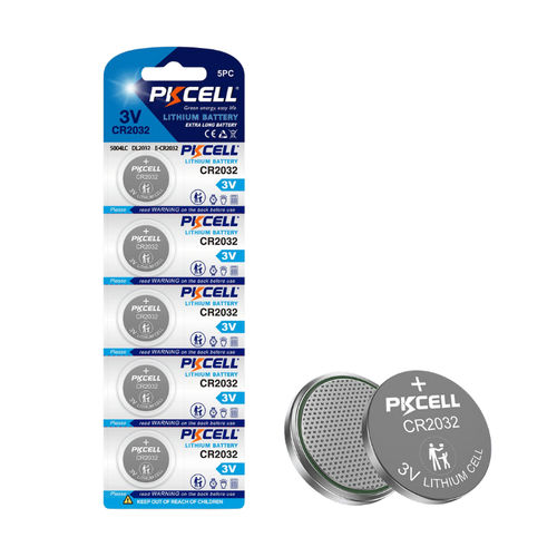 Batería de litio-dióxido de manganesio - 2032 - Shenzhen PKCELL Battery Co. Ltd - redonda / CR / 3 V