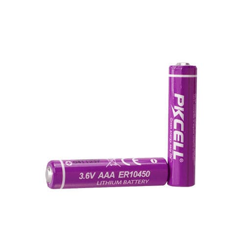 Batería de litio-cloruro de tionilo - ER10450 - Shenzhen PKCELL Battery Co. Ltd - tipo AAA / 3 V / profesional