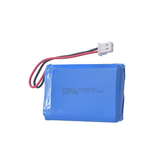 Pila recargable de polímero de litio - PL553450 - Shenzhen PKCELL Battery Co. Ltd - rectangular / CE / UN 38.3