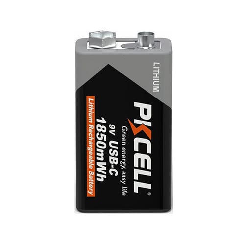 Pila recargable litio - Shenzhen PKCELL Battery Co. Ltd - prismática / 9 V / profesional
