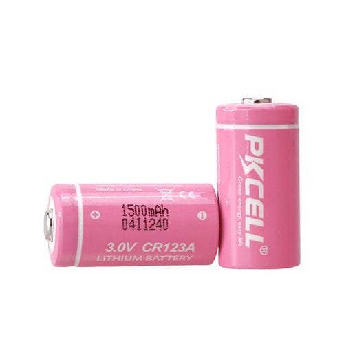Batería de litio-dióxido de manganesio - 123A - Shenzhen PKCELL Battery Co. Ltd - cilíndrica / CR / 3 V