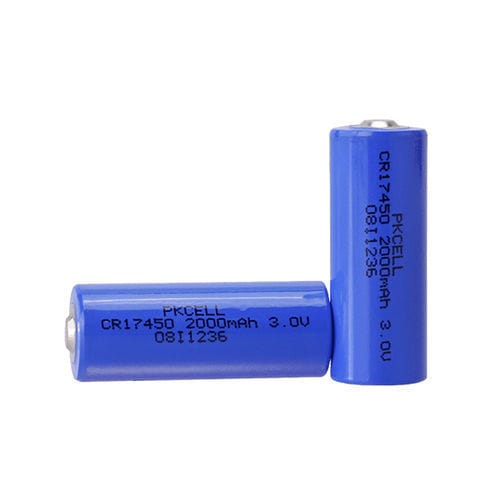 Batería de litio-dióxido de manganesio - CR17450 - Shenzhen PKCELL Battery Co. Ltd - cilíndrica / CR / 3 V