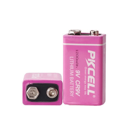 Batería de litio-dióxido de manganesio -  CR9V - Shenzhen PKCELL Battery Co. Ltd - prismática / CR / 9 V