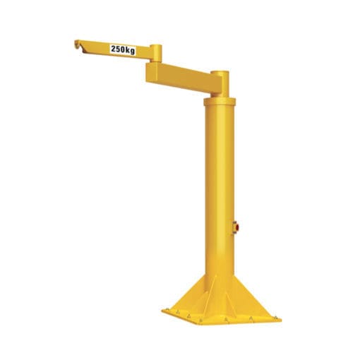 Grúa pluma de columna - PFAM - COMEGE - 300° / con control eléctrico / articulada