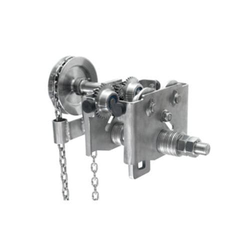 Carretilla para polipasto manual - CHPP - COMEGE - reglable / de acero inoxidable