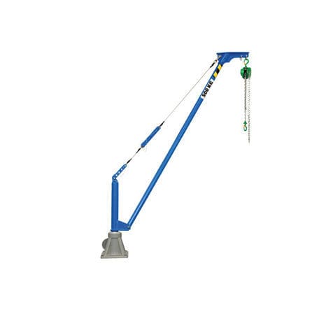 Grúa pluma de elevación - POTALU 600 - COMEGE - de aluminio / de acero inoxidable