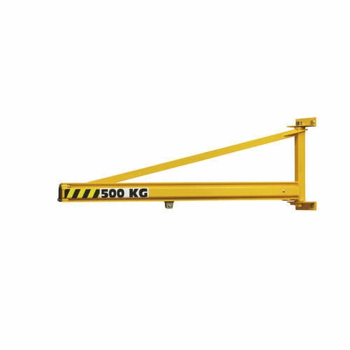 Grúa pluma con perfil hueco - PMTC - COMEGE - de pared / 180° / mecánica