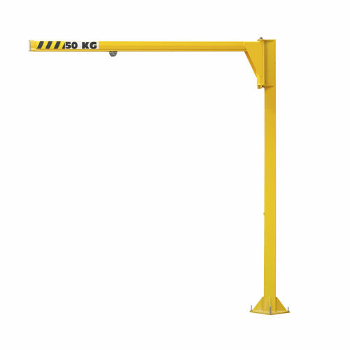 Grúa pluma de columna - PFICL - COMEGE - 270° / con control eléctrico / con perfil hueco