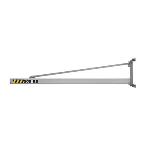 Grúa pluma con perfil hueco - PMTC ALU - COMEGE - de pared / 180° / de elevación