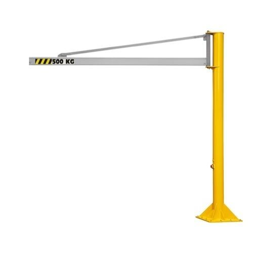 Grúa pluma de columna - PFTC ALU - COMEGE - triangular / de aluminio / con perfil hueco