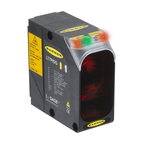 Sensor de distancia láser de medición del tiempo de vuelo - LT7 SERIES - BANNER ENGINEERING CORP. - analógico / digital / IP67