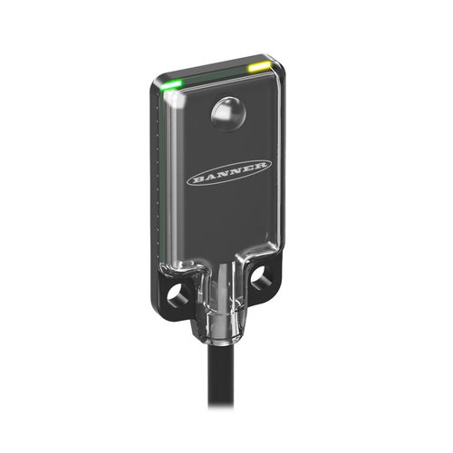 Sensor fotoeléctrico de tipo barrera - VS2 SERIES - BANNER ENGINEERING CORP. - luz roja / en miniatura / IP67