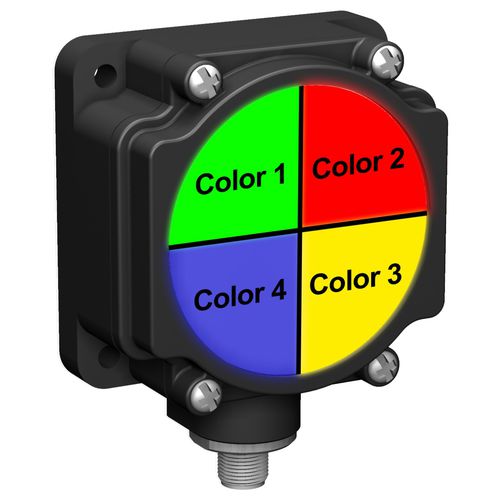 Indicador luminoso de flash intermitente - K80L series - BANNER ENGINEERING CORP. - LED / de pared / IP67