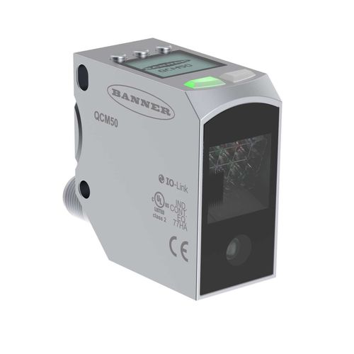 Sensor de color luminiscente - QCM50 series  - BANNER ENGINEERING CORP. - fotoeléctrico / rectangular / con LED
