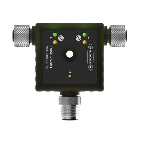 Convertidor analógico - R45C series  - BANNER ENGINEERING CORP. - de comunicaciones / Modbus RTU / IO-Link
