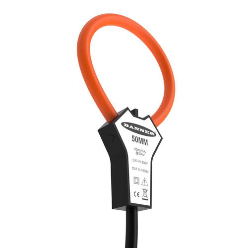 Sensor de corriente con bobina de Rogowski - S15S-R-MQ - BANNER ENGINEERING CORP. - DC / de supervisión
