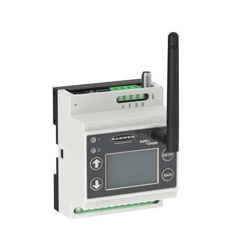Unidad de control inalámbrica - DXM700 - BANNER ENGINEERING CORP. - para redes / bidireccional / para Ethernet industrial