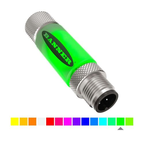 Indicador de estado - S15L Pro Series  - BANNER ENGINEERING CORP. - luminoso / en línea / programable