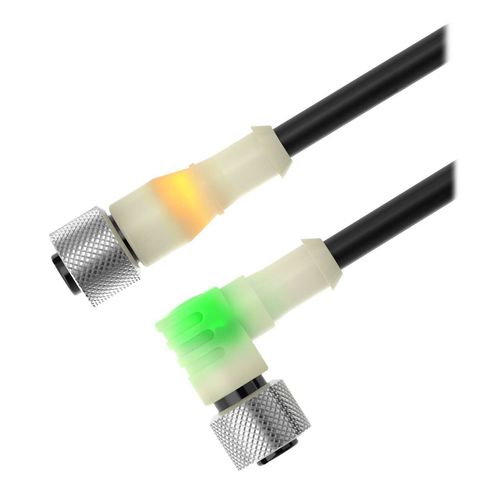 Ensamblaje de cables eléctricos recto - BC-M12F4 - BANNER ENGINEERING CORP. - en ángulo recto