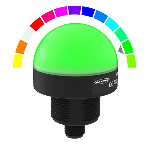 Indicador luminoso permanente - K50 Pro Select  - BANNER ENGINEERING CORP. - LED / roscado / IP66