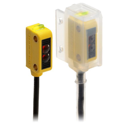 Sensor fotoeléctrico con supresión de fondo - Q12 SERIES - BANNER ENGINEERING CORP. - detector de reflexión directa / retrorreflector / de tipo barrera