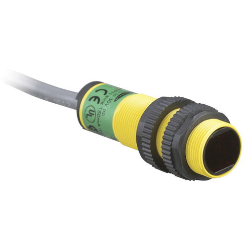 Sensor fotoeléctrico retrorreflector - S18 SERIES - BANNER ENGINEERING CORP. - cilíndrico / láser / resistente al agua