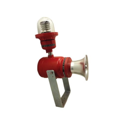 Difusor sonoro con avisador luminoso de LED - APD/LED 4W - KROMA MEC SRL - con avisador luminoso de flash / con avisador luminoso rotativo / de bocina