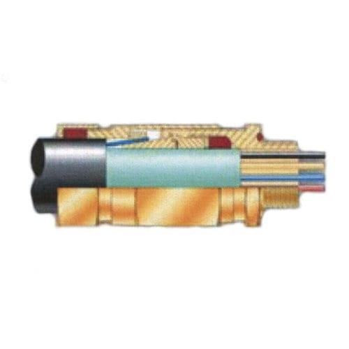Prensaestopas de acero inoxidable - PAP CR series - KROMA MEC SRL - de latón / IP68 / IP66