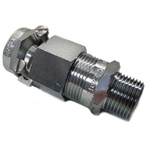 Prensaestopas de latón niquelado - PAA, PAPA series - KROMA MEC SRL - de acero inoxidable / de latón / de aluminio