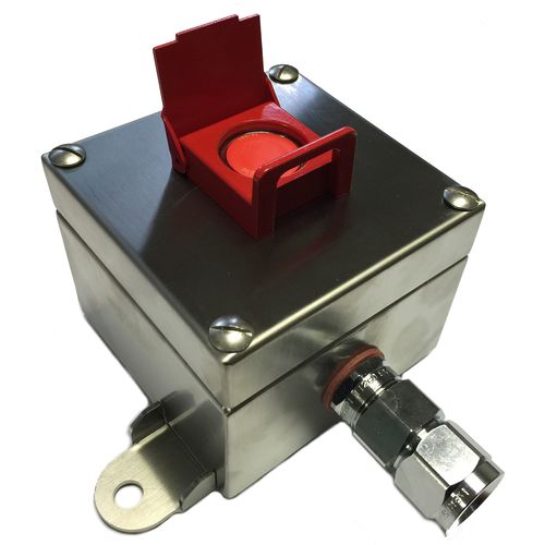 Pulsador de alarma manual de seta - UCS(F) series - KROMA MEC SRL - de alarma de incendio / ATEX