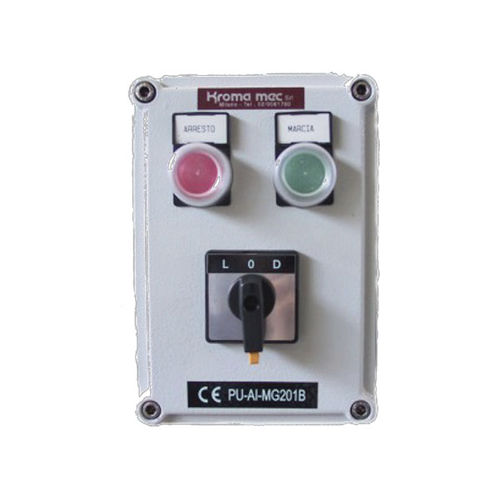 Caja de botones de 2 botones - EFS series - KROMA MEC SRL - IP66 / de pared / start/stop