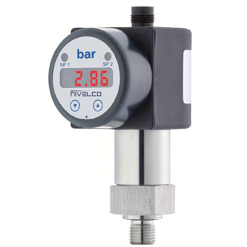 Presostato programable - NIPRESS DK - NIVELCO Process Control Co. - relativo / con brida / para líquido