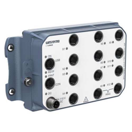Conmutador Ethernet administrable - Viper-212A series - Westermo - 12 puertos / de nivel 3 / integrado