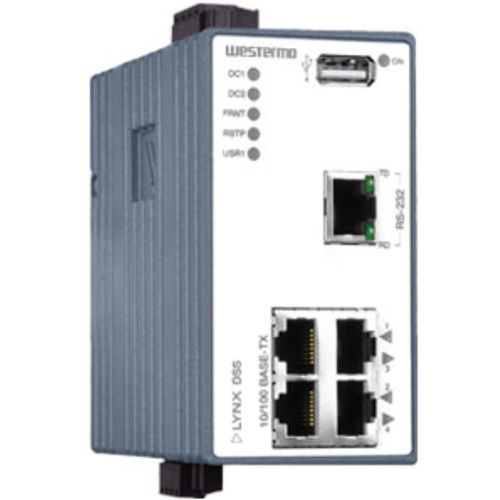 Conmutador Ethernet administrable - L205-S1 - Westermo - 5 puertos / de nivel 3 / en riel DIN