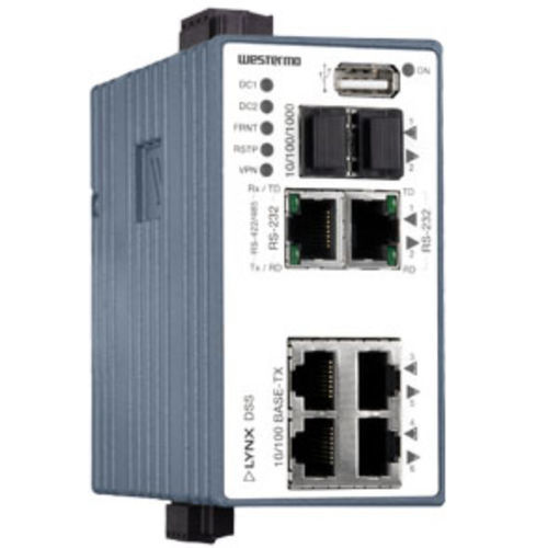 Conmutador Ethernet administrable - L208-F2G-S2 - Westermo - 6 puertos / de nivel 3 / en riel DIN
