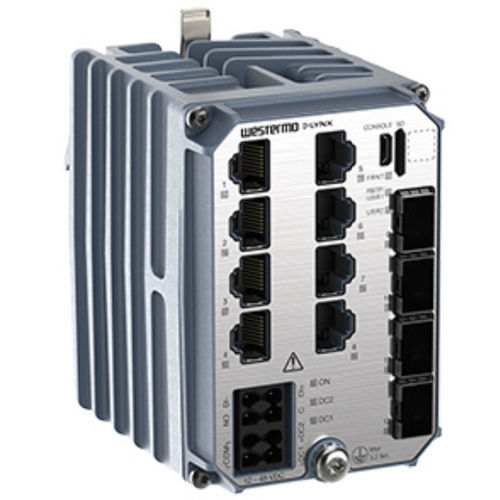 Conmutador Ethernet administrable - Lynx 5612-E-F4G-T8G-LV - Westermo - 12 puertos / de nivel 2 / gigabit